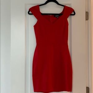 XS Lulus Shape of My Heart Bodycon Dress